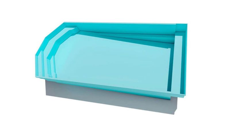 Agate – Piscine moderne avec volet intégré