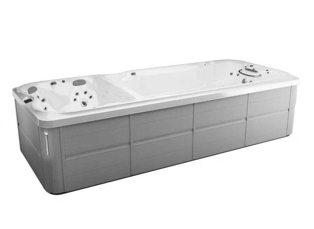 Spa de nage Jacuzzi® J-19 PowerPro™ Bizone – Entraînement intensif & détente ciblée dans deux zones distinctes