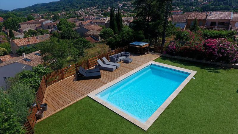 Kryptonite – Piscine rectangulaire à fond mixte