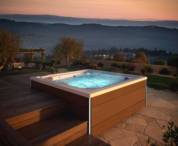 Spa J-LX™ – Spa 6 places avec technologie infrarouge & Red Light Therapy