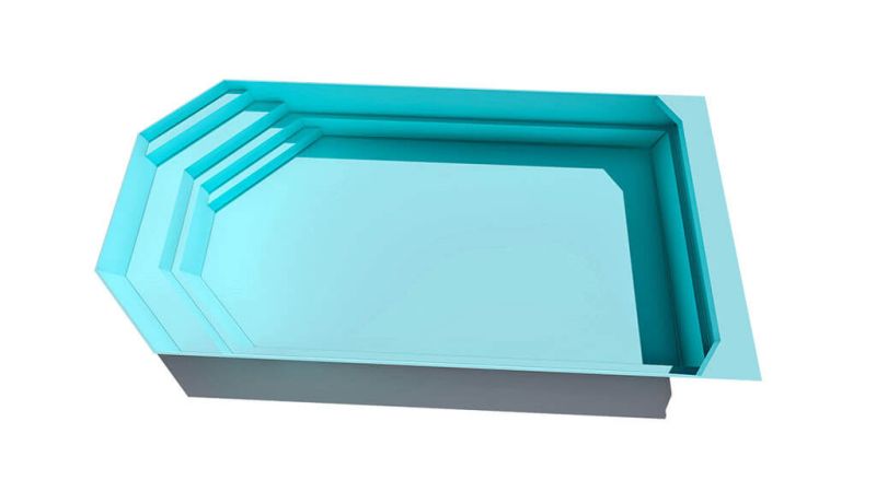 Tanzanite – Grande piscine rectangulaire conviviale
